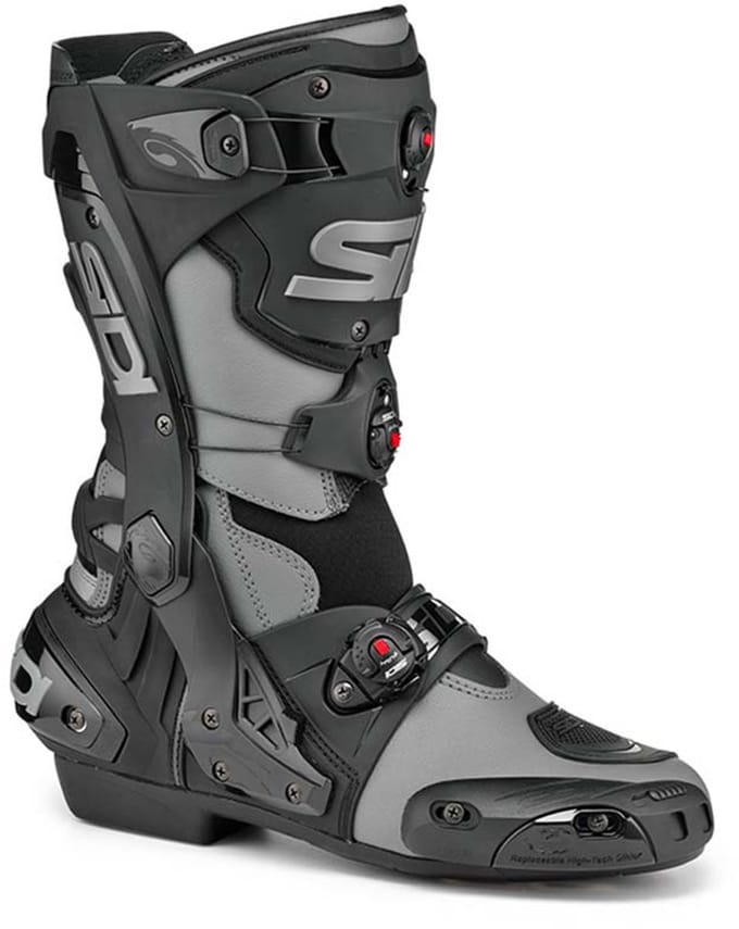 Sidi Rex Laarzen Zwart Grijs - Maat 43 - Laars