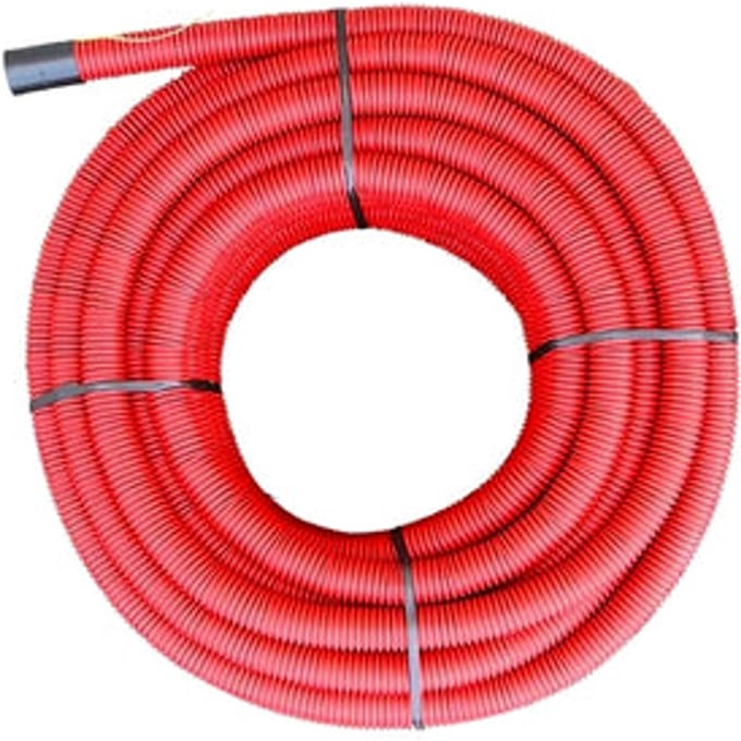 Pe-Hd Kabelbeschermbuis 50X40Mm Rood 50M - Mbr050 [50 Meters]
