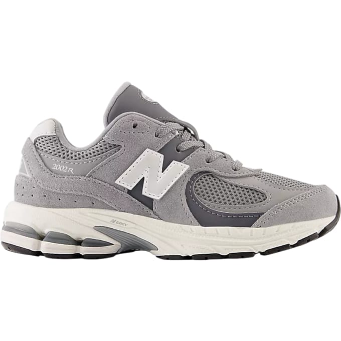 New Balance 2002 Peuterschoenen - Grijs - Maat 30.5 - Leer