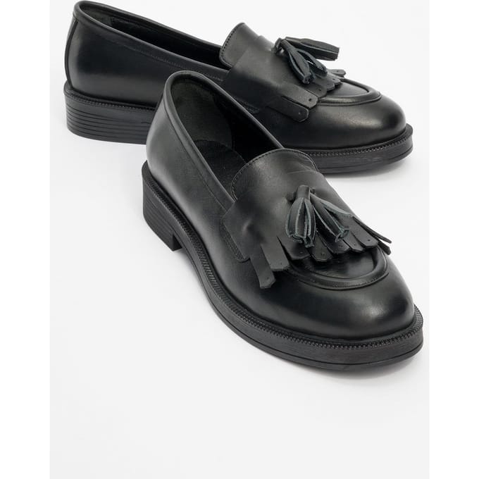 Milly Leren Kwast Loafer