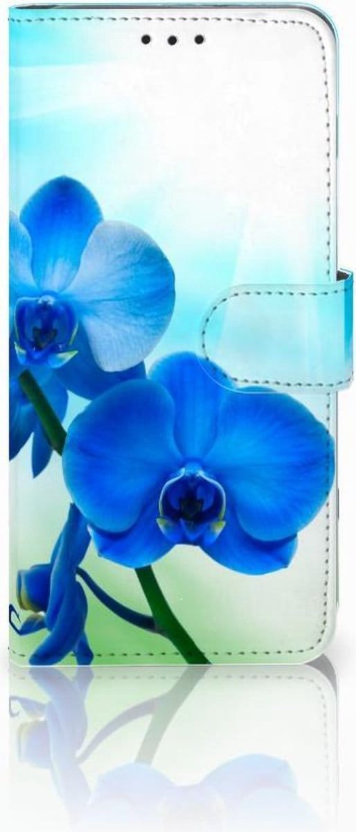 Samsung Galaxy S10 Plus Hoesje Orchidee Blauw - Cadeau voor je Moeder