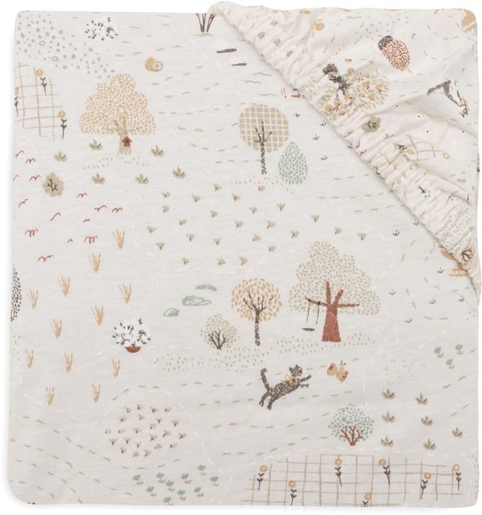 Jollein Hoeslaken Ledikant - 60x120cm - Jersey - Tiny Park