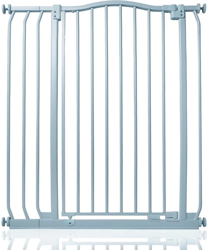 Safetots Klemhek met Gebogen Bovenkant, 80-89cm, Grijs, Hoog 100cm