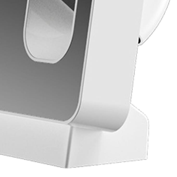 Projectie Wekker 360 Graden Flexibel Instelbaar Creatieve LED Spiegel Digitale Klok met wit