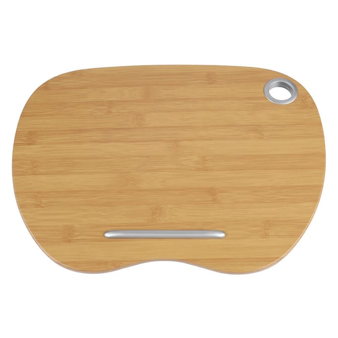 Laptop Schoottafel Draagbaar Kussen Dienblad Bed Notebook Thuiskantoor ( Grijs) grijze kleur