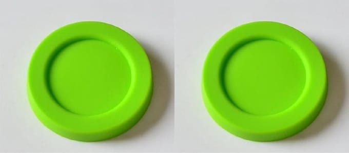 Eizook 2 st. Silicone afsluit deksels voor blikjes - Groen - bier fris blik afsluiter