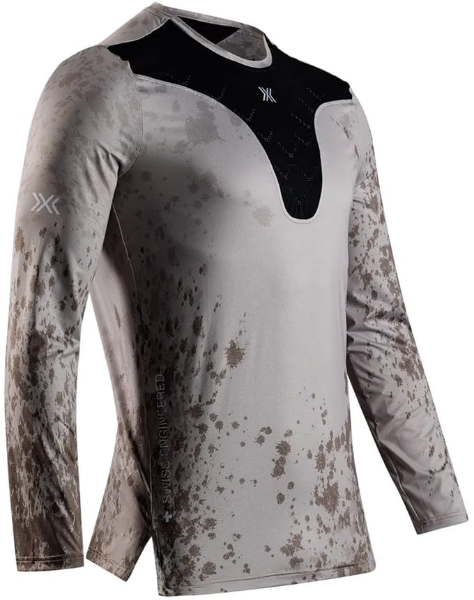 X-bionic Corefusion Run T-shirt Met Lange Mouwen Grijs L Man