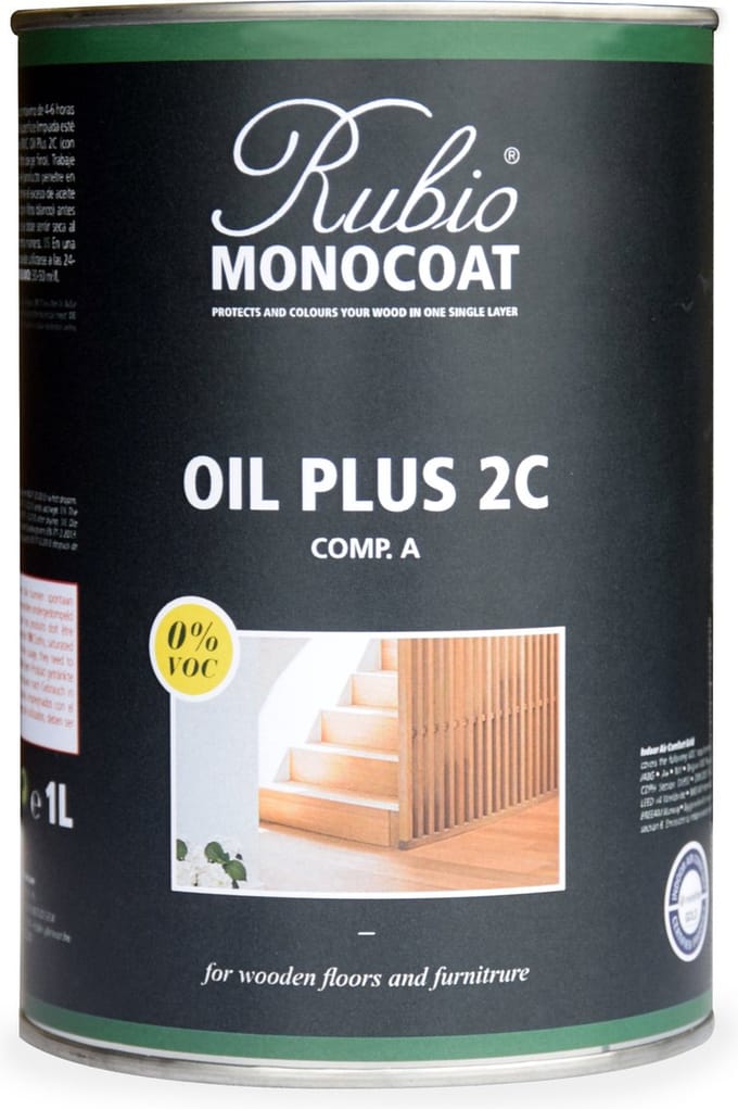 Rubio Monocoat Oil +2C Biscuit Comp. A 1L 149330