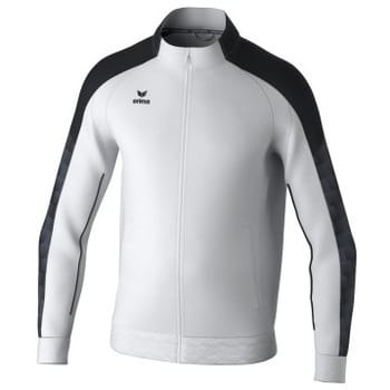 Erima Evo Star Trainingsjack Heren - Wit / Zwart | Maat: XXL
