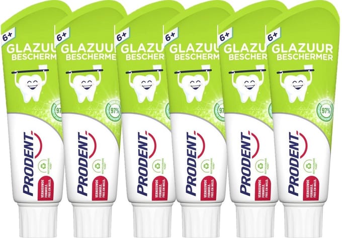 Prodent - Tandpasta Junior 6-13 jaar - 6 x 75 ml - Voordeelverpakking