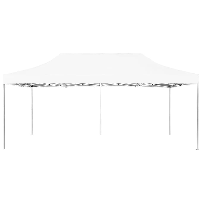 vidaXL - Partytent - professioneel - inklapbaar - 6x3 - m - aluminium - wit