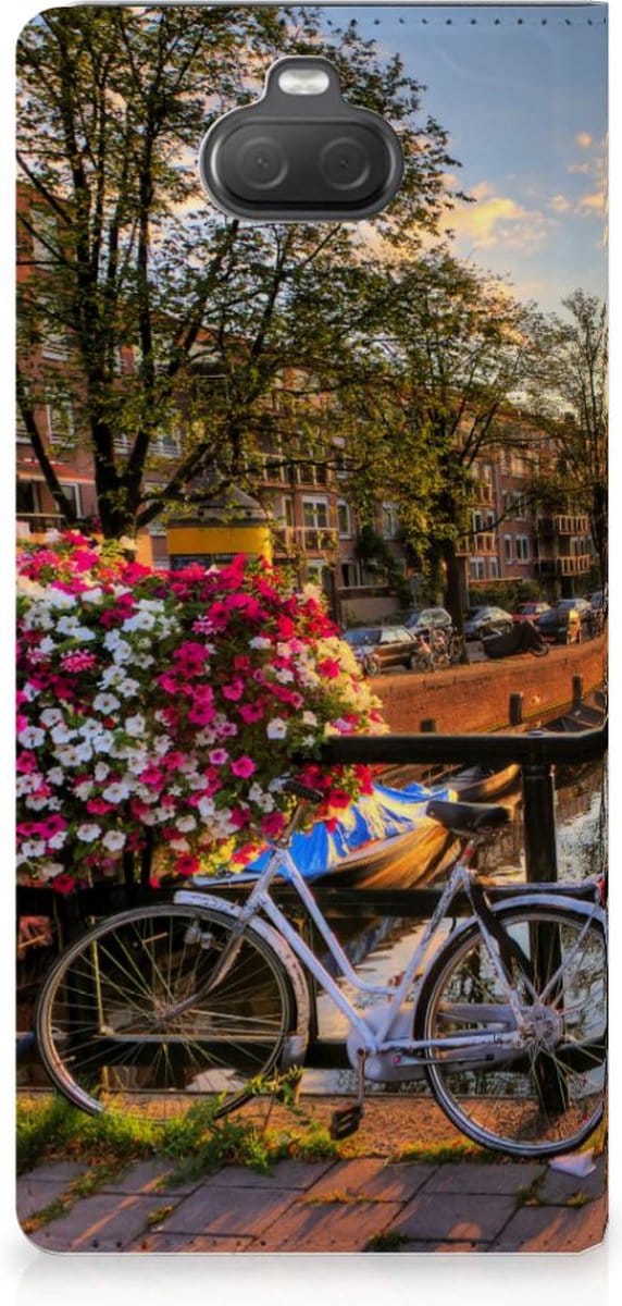 Sony Xperia 10 Plus Book Cover Amsterdamse Grachten