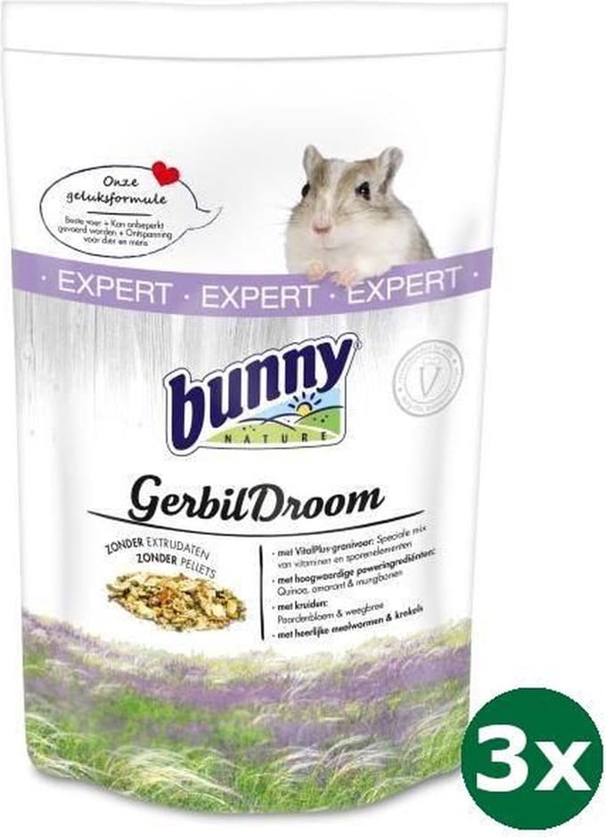 3x500 gr Bunny nature gerbildroom expert