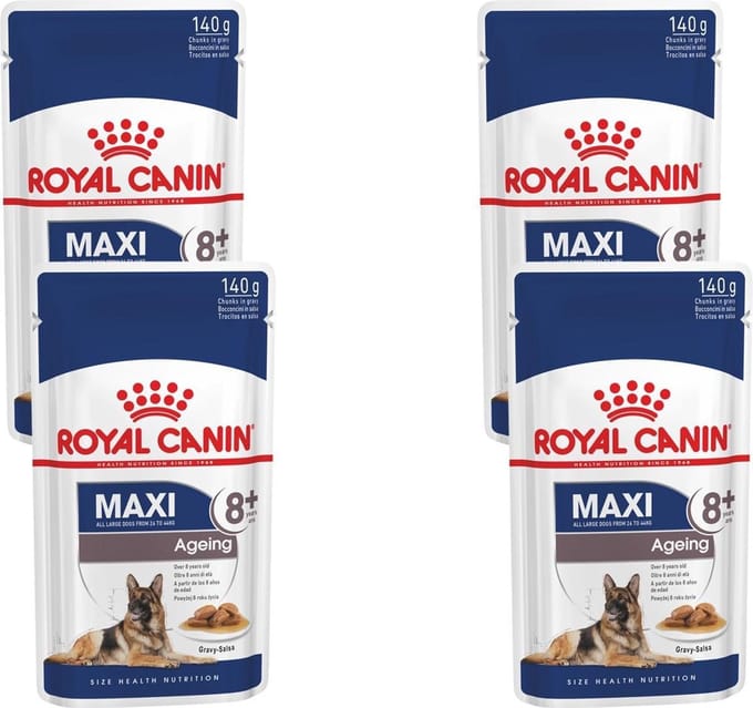 Royal Canin - Maxi Ageing 8+ Hondenvoer Nat - 40 x 140 gr