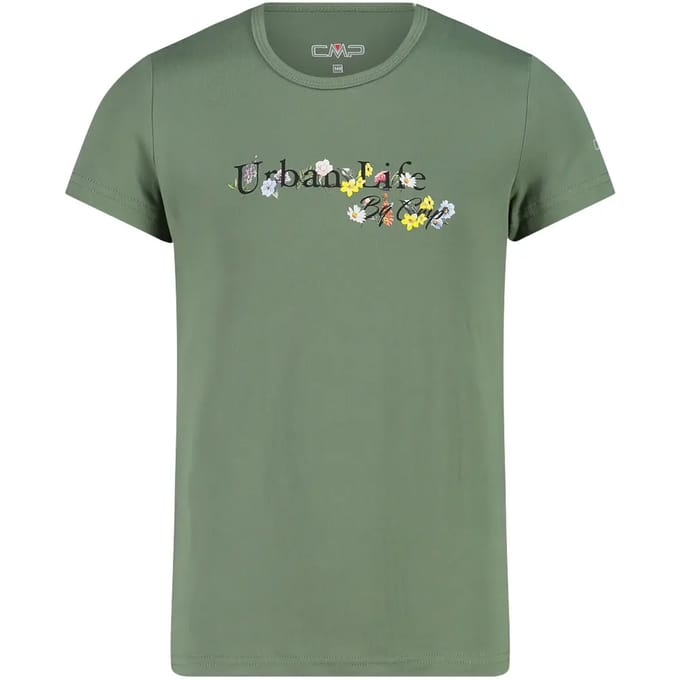 T-shirt met een brede hals voor meisjes CMP