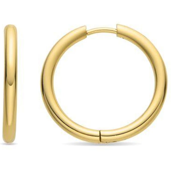 Luxenter Oorbellen met 18-karaats geelgouden afwerking - Basem