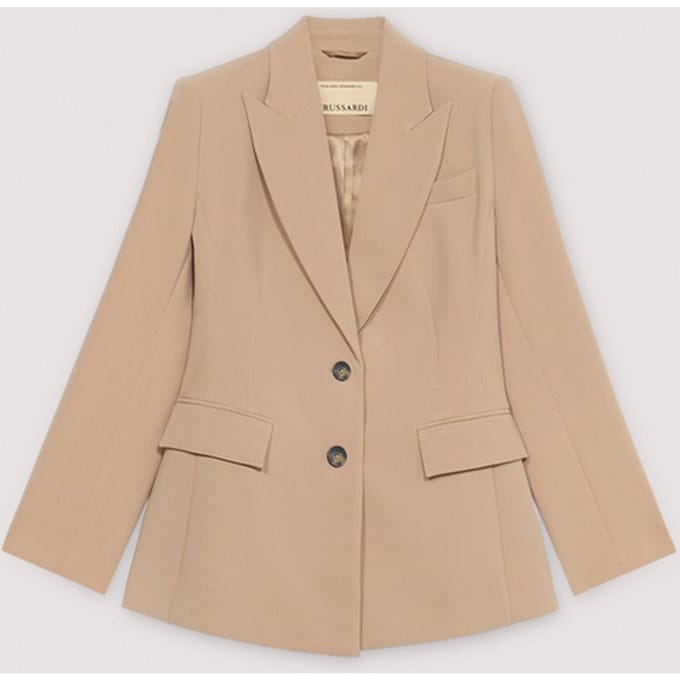 snoep jas vrouw beige