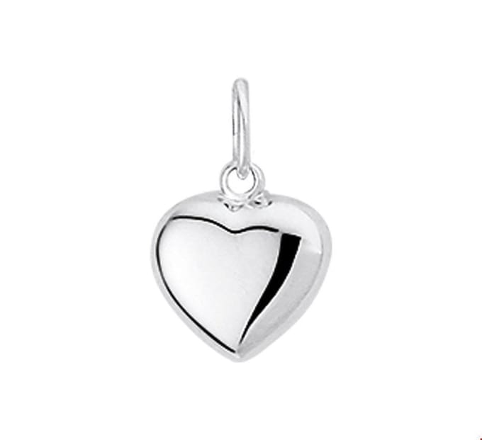 Witgouden Hanger hart 4100480