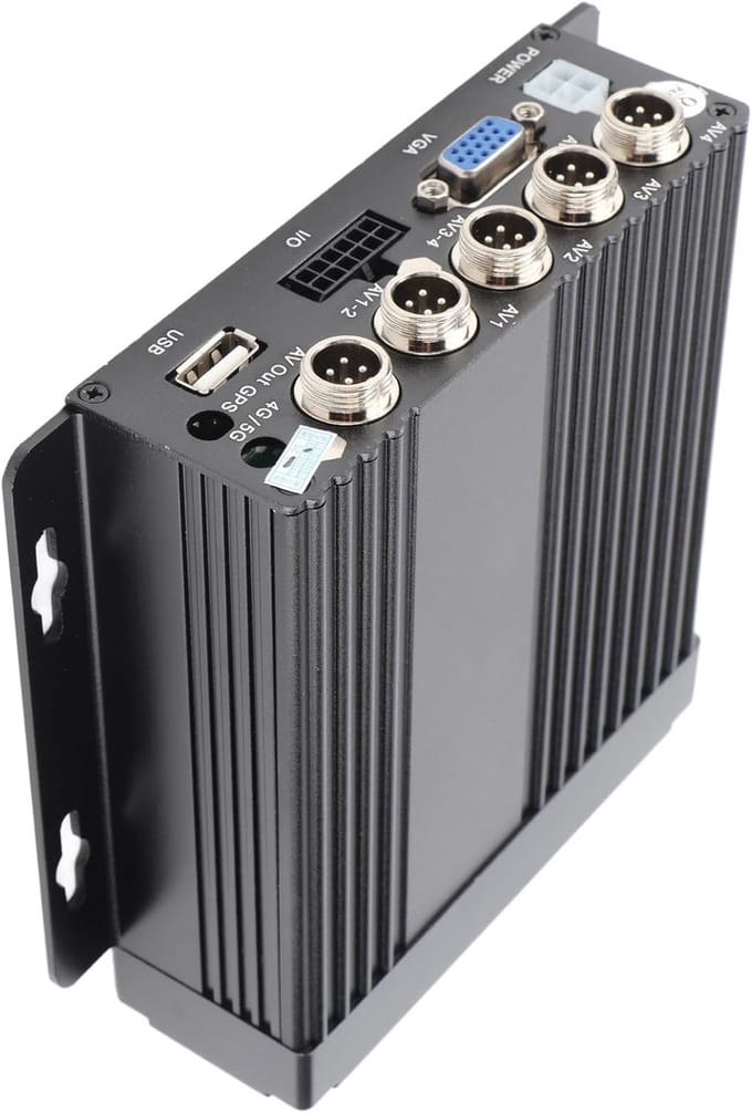Auto Videorecorder - Dashcam Recorder - Rijden Monitoren - 4 Kanaals HD Opname - Tot 2TB Opslag - Zwart