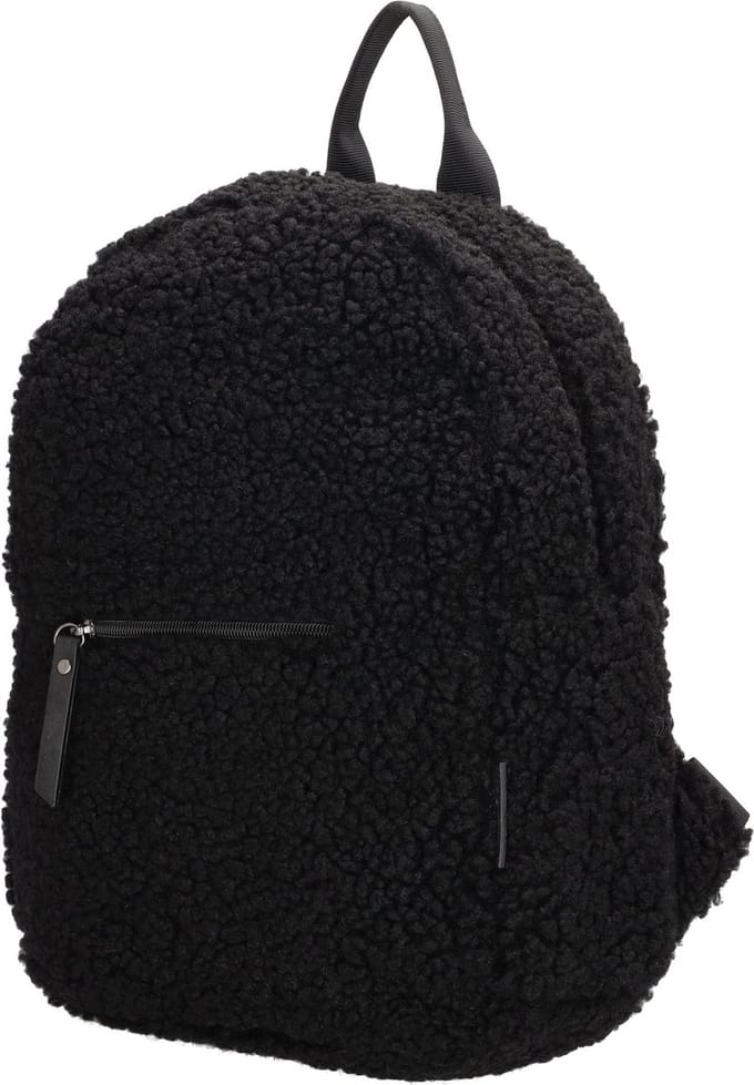 Beagles Navarra Rugzak Soft Teddy School Tas Kinder Rugtas 3-6 Jaar - Zwart
