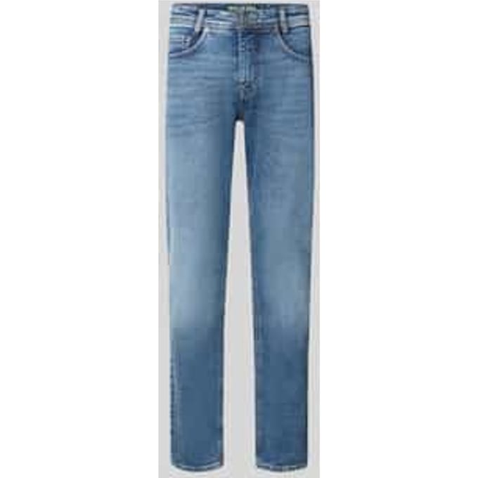 straight fit jeans van katoenmix model 'ARNE'