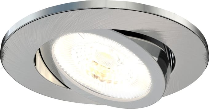 Ledvion - LED Inbouwspot - RVS - Dimbaar - 7W - IP65 - CCT - COB - Ø90mm