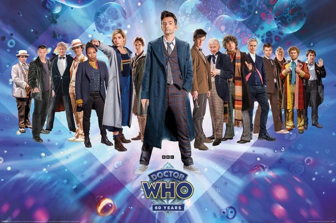 Doctor Who 60th Anniversary - Maxi Poster