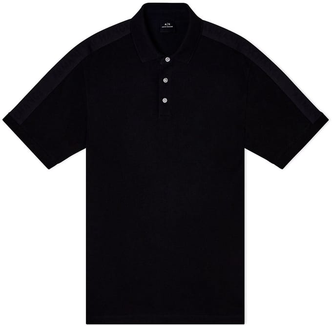 Armani Exchange Xm001290_af10366 Korte Mouw Poloshirt Zwart M Man