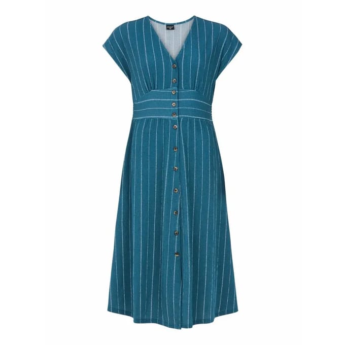 Protest Prtgilly – Blousejurk Dames – Knoopsluiting – Kuitlengte