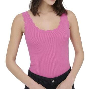 JDY Nanna Scallop Edge Top Dames - Maat XXL