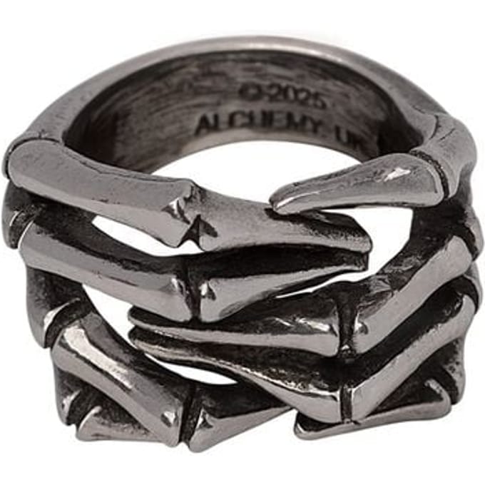 Alchemy Gothic - Gothic Ring - Mrs. Mothersole´s Curse - zilverkleurig