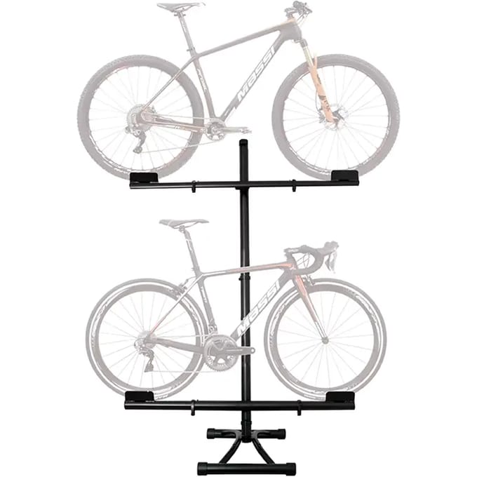 Display voor 2 aluminium fietsen Massi