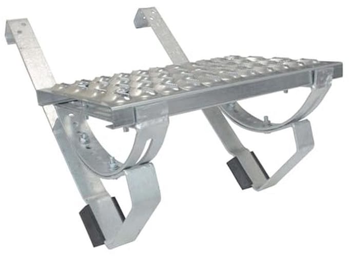 Looprooster set voor platte dakpannen 60cm - Veilig en stabiel