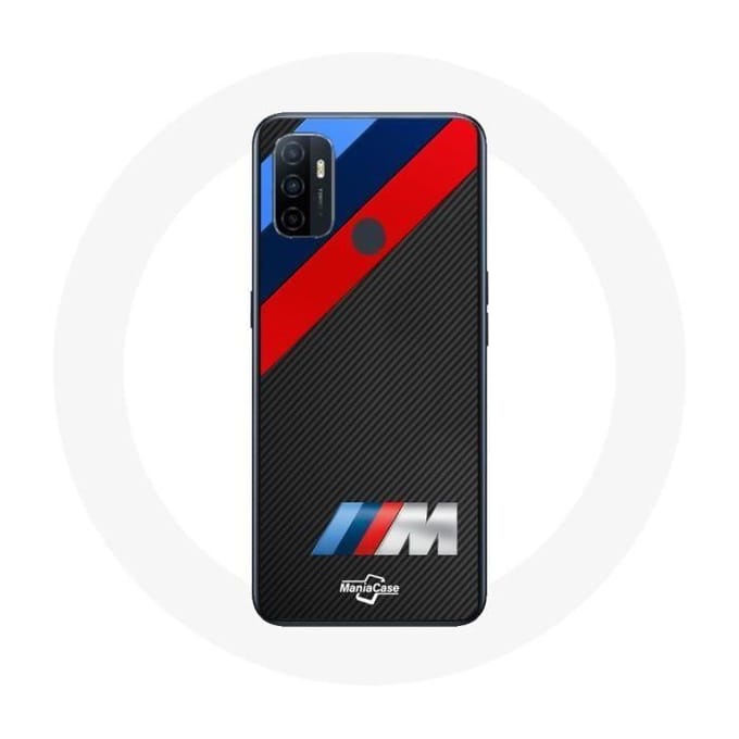 Oppo A53 hoesje BMW M Logo carbon