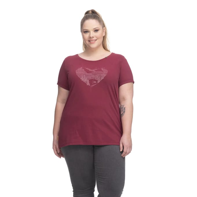 T-shirt dames Ragwear Florah Gots