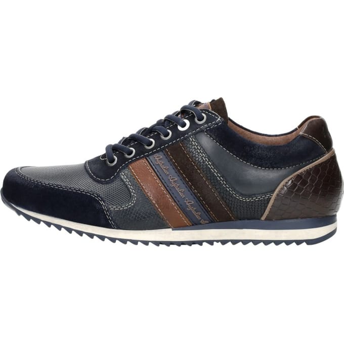 Australian Camaro Sneakers blauw Leer - Maat 49