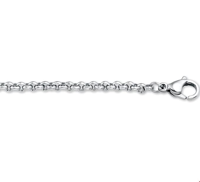 Stalen Collier jasseron 3 6502731 60 cm