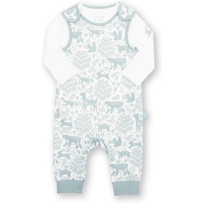 Baby body en overall set Kite Woodland Walk Dungaree