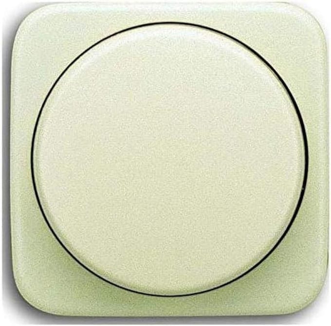 Centrale Schijf - Afdekplaat - Schakelaar Afdekken - Klassieke Stijl - 21 mm Diep - Wit