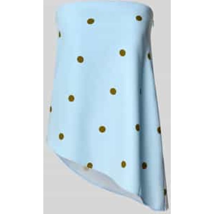 Bandau top in asymmetrische stijl - curated by Mary Braun