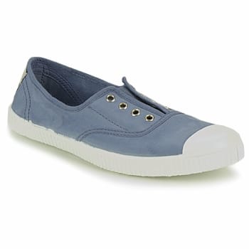 Damesschoenen met vetersluiting Victoria 1915 anglaise toile lavée