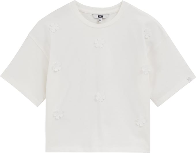 WE Fashion Meisjes T-shirt met embroideries