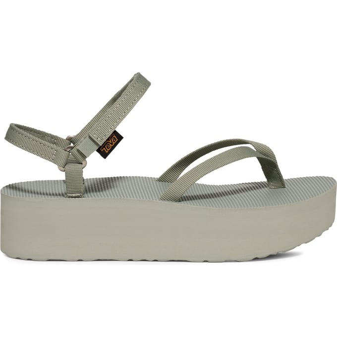 Teva - maat 38- W FLATFORM SANDAL SLIM Dames Sandalen - SEAGRASS