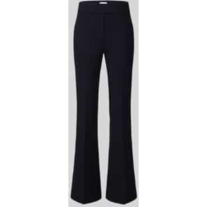 Regular fit bell bottom van viscosemix model 'NANOU'