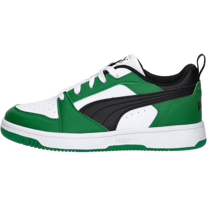 Puma Rebound V6 Lage sneakers - Jongens - Groen - Maat 29