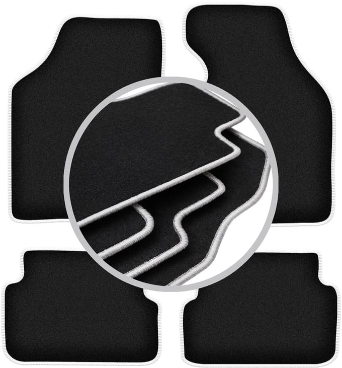 CARLUX-SILVER automatten voor: Mazda Demio hatchback (1996-2003)