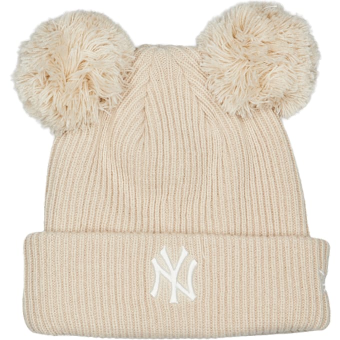 New Era Double Pom Winter mutzen Unisex - Wit - One Size - Wol