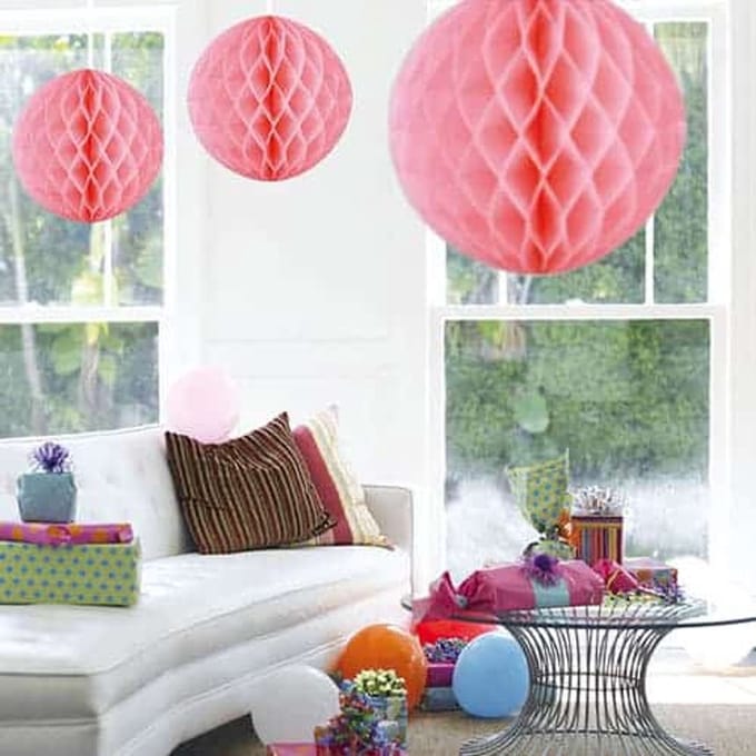 Folat - Honeycomb baby roze 50 cm