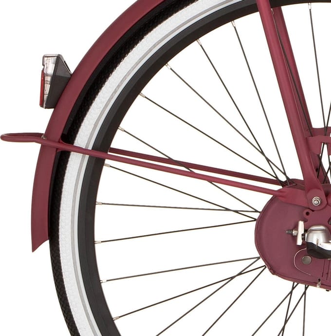 Cortina Spatbordstang achter 28 U4 raspberry matt