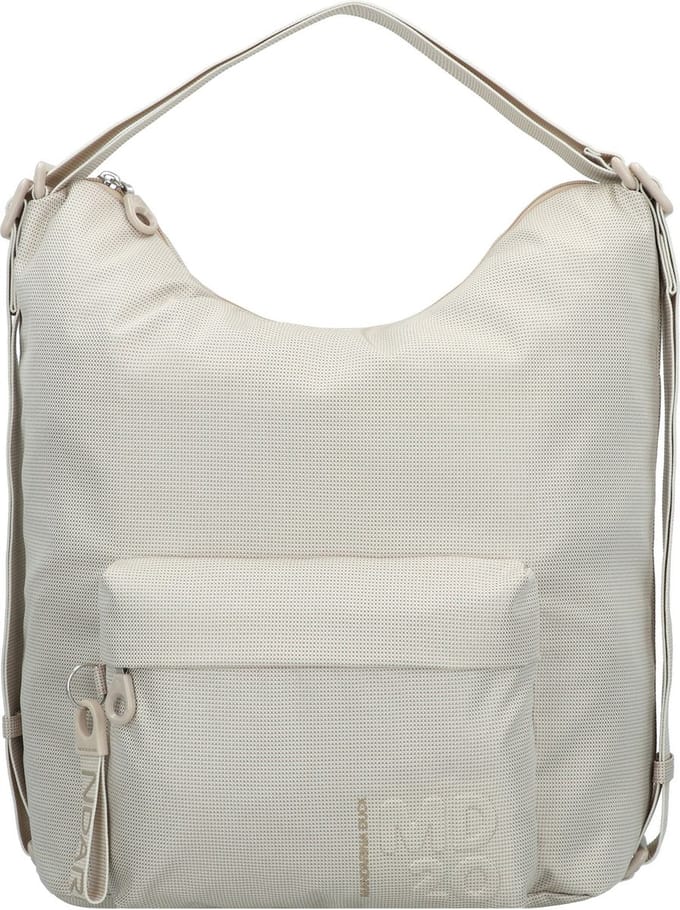 MANDARINA DUCK rugzak MD20 Hobo / Backpack Whitecap Gray crème